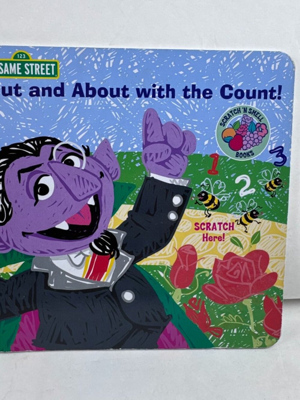Sesame Street Out and About with the Count Board Book Kappa 2016